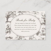 Woodland Sketched Allover Print Books for Baby