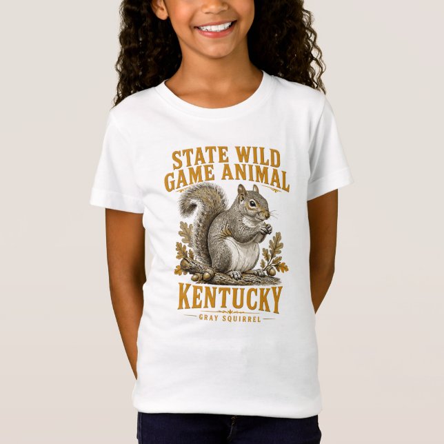 Woodland Squirrel Pride T-Shirt (Front)