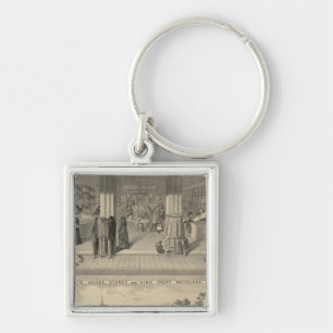 Woodland store, college key ring