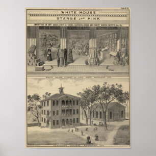 Woodland store, college poster