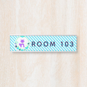 Woodland Story Door Sign