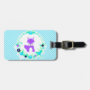 Woodland Story Luggage Tag