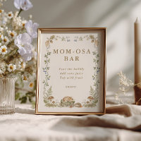 Woodland Storybook Baby Shower Mum-osa Bar
