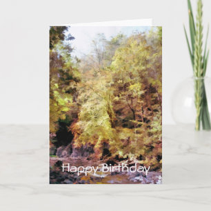 WOODLAND STREAM CARD