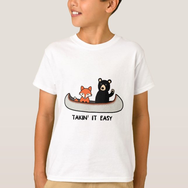 Woodland T-Shirt, Takin it Easy T-Shirt (Front)
