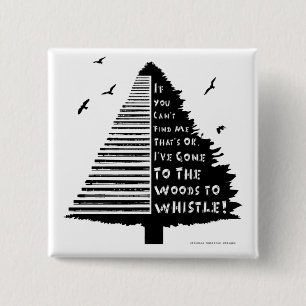 Woodland Tin Whistle Pin Badge