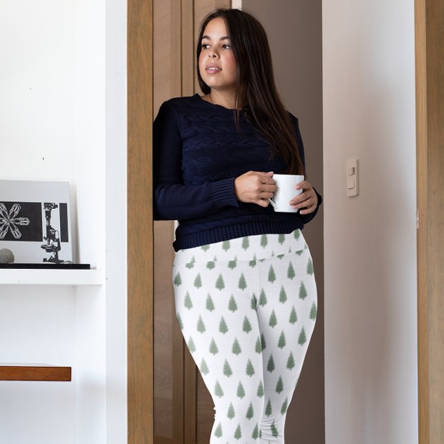 Woodland Trees Christmas Leggings (Creator Uploaded)