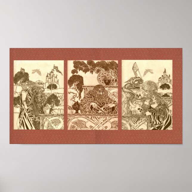 Woodland Triptych Poster (Front)