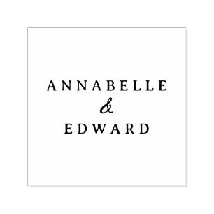 Woodland Wedding Elegant Romantic Vintage Self-inking Stamp