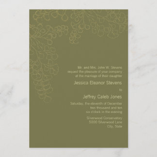 Woodland Wedding Invitation