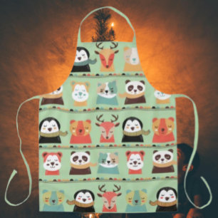 Woodland Whimsy Buddies Apron