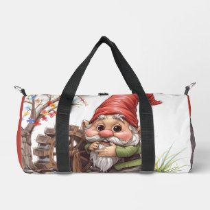 Woodland Whimsy Gnome Duffle Bag