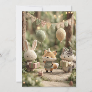 Woodland Whimsy Sprinkle   Nature Style Invitation