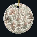 Woodland Whispers: Victorian Nature Elegance Ceramic Tree Decoration<br><div class="desc">Immerse yourself in the serene beauty of 'Woodland Whispers: Victorian Nature Elegance', a pattern where the romantic charm of the Victorian era meets the tranquil essence of the forest. This exquisite design blends intricate floral lace with the whimsical elements of woodland, featuring delicate leaves, branches, and enchanting woodland animals, all...</div>