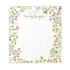Woodland Wildflower Personalised Social Stationery
