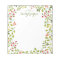 Woodland Wildflower Personalised Social Stationery