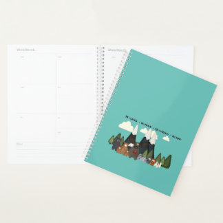 Woodland Wildlife Friends Planner