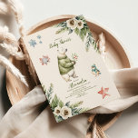 Woodland Winter Christmas Baby Shower Invitation<br><div class="desc">Invite your loved ones to a cosy and charming celebration with our "Woodland Winter Christmas" Baby Shower Invitation. Designed to capture the serene beauty of a winter forest and the festive spirit of Christmas, this invitation is perfect for a heartwarming baby shower. Features: Enchanting Design: The invitation features a picturesque...</div>