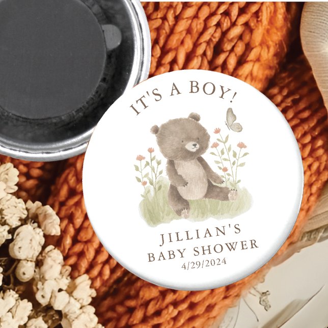 Woodland Wonder Bear  Magnet (Creator Uploaded)