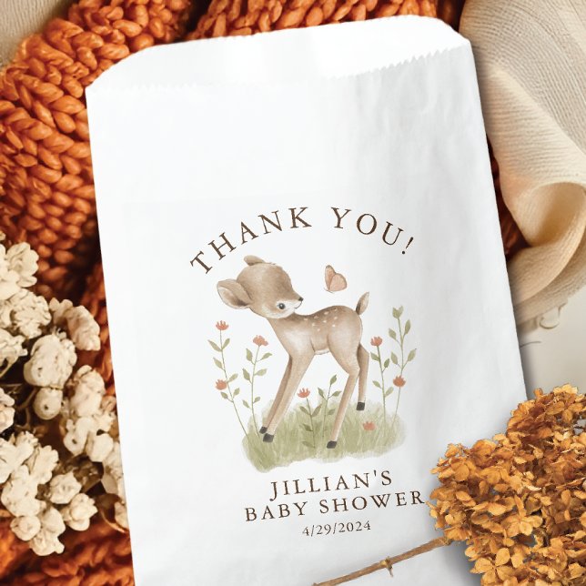 Woodland Wonder Deer Favour Bags (Creator Uploaded)