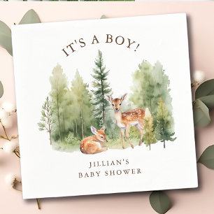 Woodland Wonder Deer Napkin