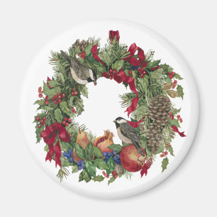 Woodland Wreath Magnet