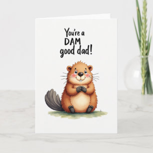 Woodland Youre A Dam Good Dad Card
