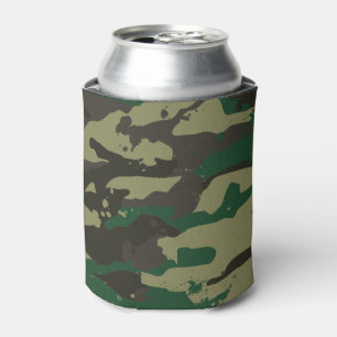 Woodlands camouflage can cooler