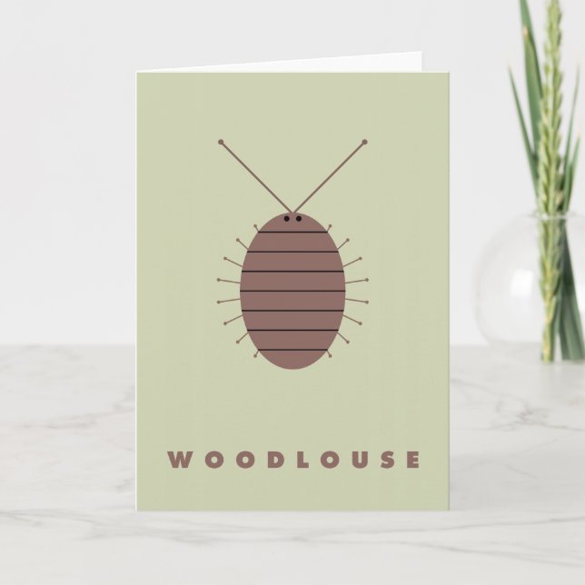 Woodlouse Card (Front)