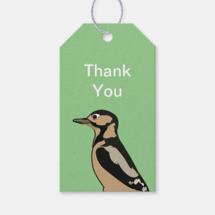 Woodpecker Bird Nature Animal Personalised Gift Tags