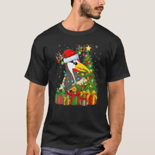 Woodpecker Bird  Xmas Holiday Woodpecker Christmas T-Shirt