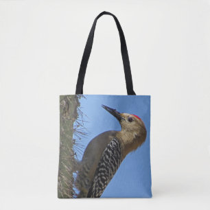Woodpecker Birdwatcher Wildlife Photography Nature Tote Bag