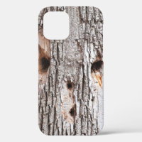 Woodpecker Hole Tree Face