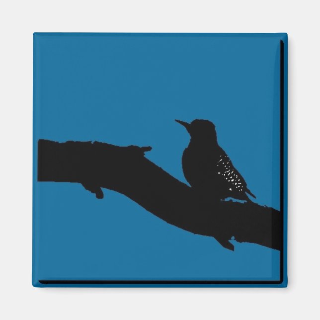Woodpecker Magnet (Front)