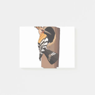 woodpecker post-it notes