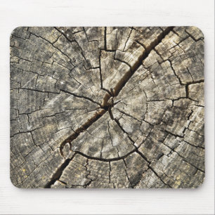 woodpile round mouse pad