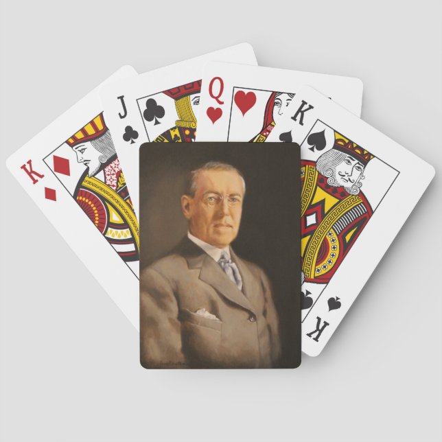 Woodrow Wilson Playing Cards (Back)