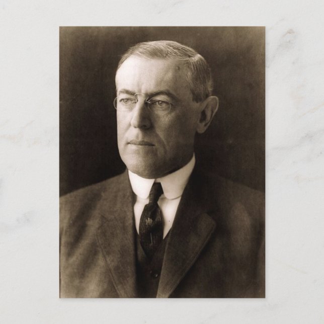 Woodrow Wilson Postcard (Front)