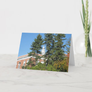 Woodruff Hall at Castleton State College Card