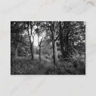 Woods Bute Park, Cardiff, Mini Photo Business Card