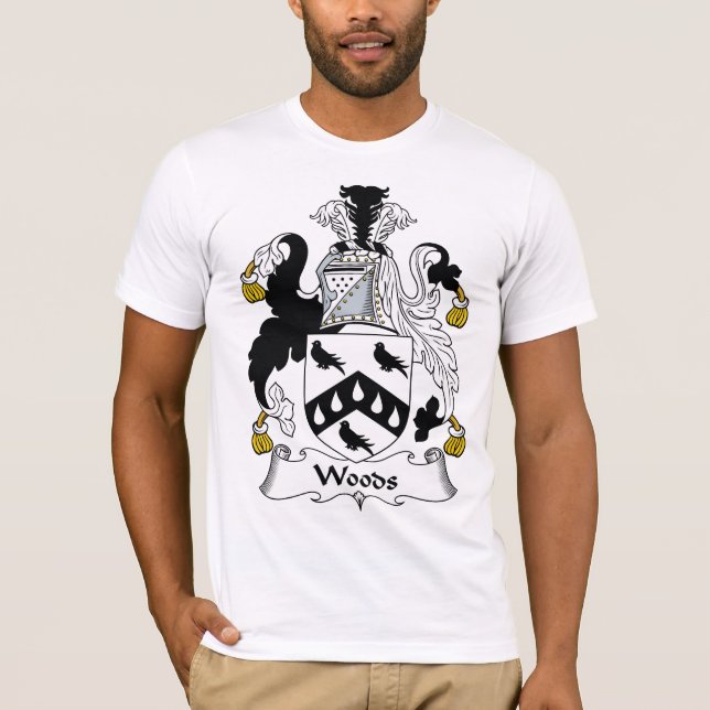 Woods Family Crest T-Shirt (Front)