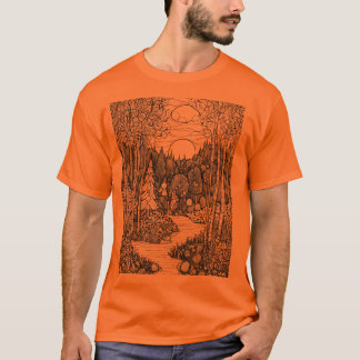 Woods forest nature  T-Shirt