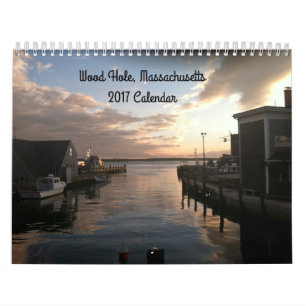 Woods Hole Cape Cod 2017 Photo Calendar