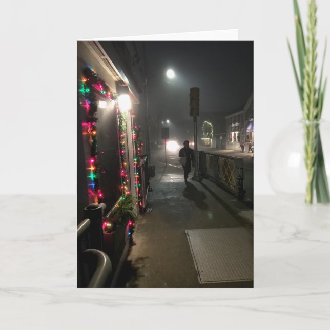 Woods Hole Christmas Card (Front)