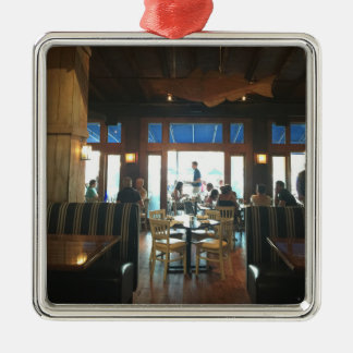 Woods Hole Waterfront Christmas Ornament