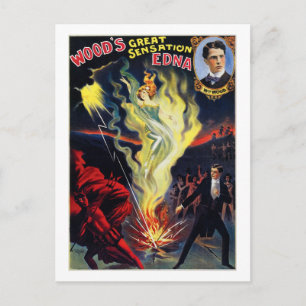 Wood's Sensation "Edna" Postcard