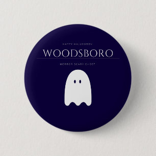 Woodsboro High School Scary Ghost Halloween 6 Cm Round Badge