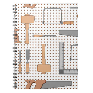 Woodshop Spiral Notebook