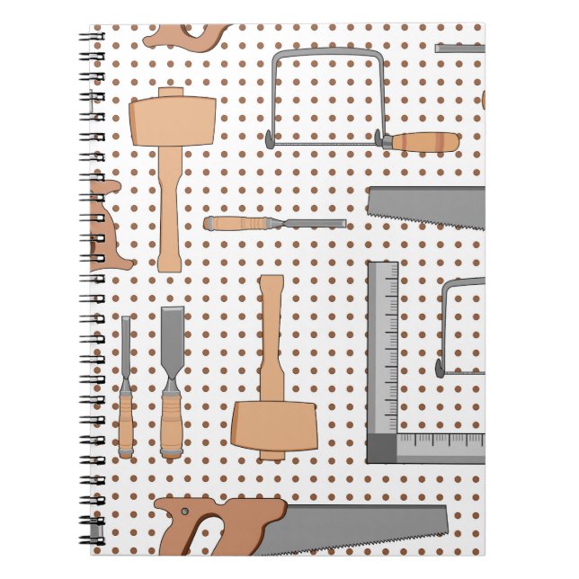 Woodshop Spiral Notebook (Front)
