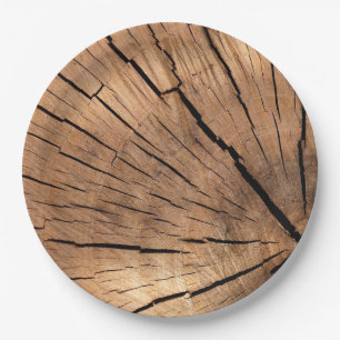 Woodsmen Slice Paper Plate